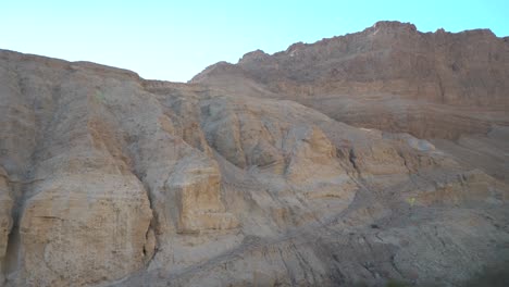 paisaje de las montañas del desierto de israel en el medio oriente rocas de israel-palestina