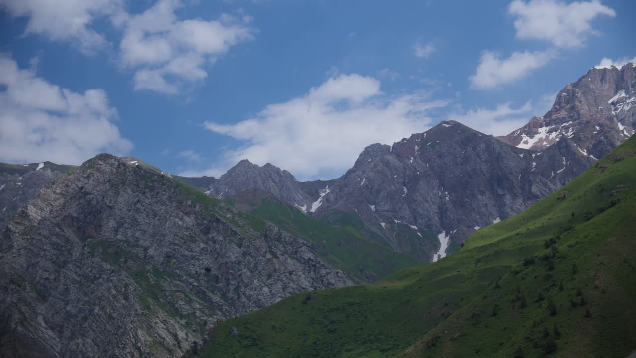 Mountains view Uzbekistan. Central Asia, Tian Shan Lake Badak 17 of 27