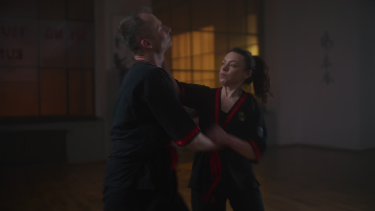 Martial Arts Training Session