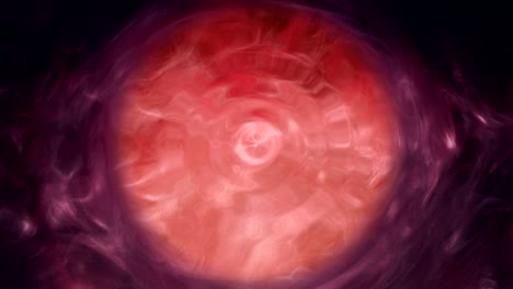 fluido remolino rojo púrpura humo movimiento efecto en bucle