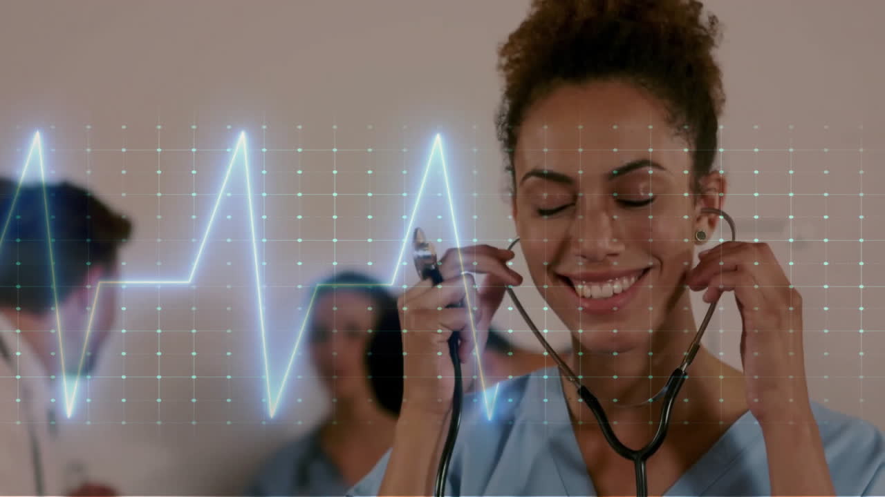 Animation of data processing over diverse doctors