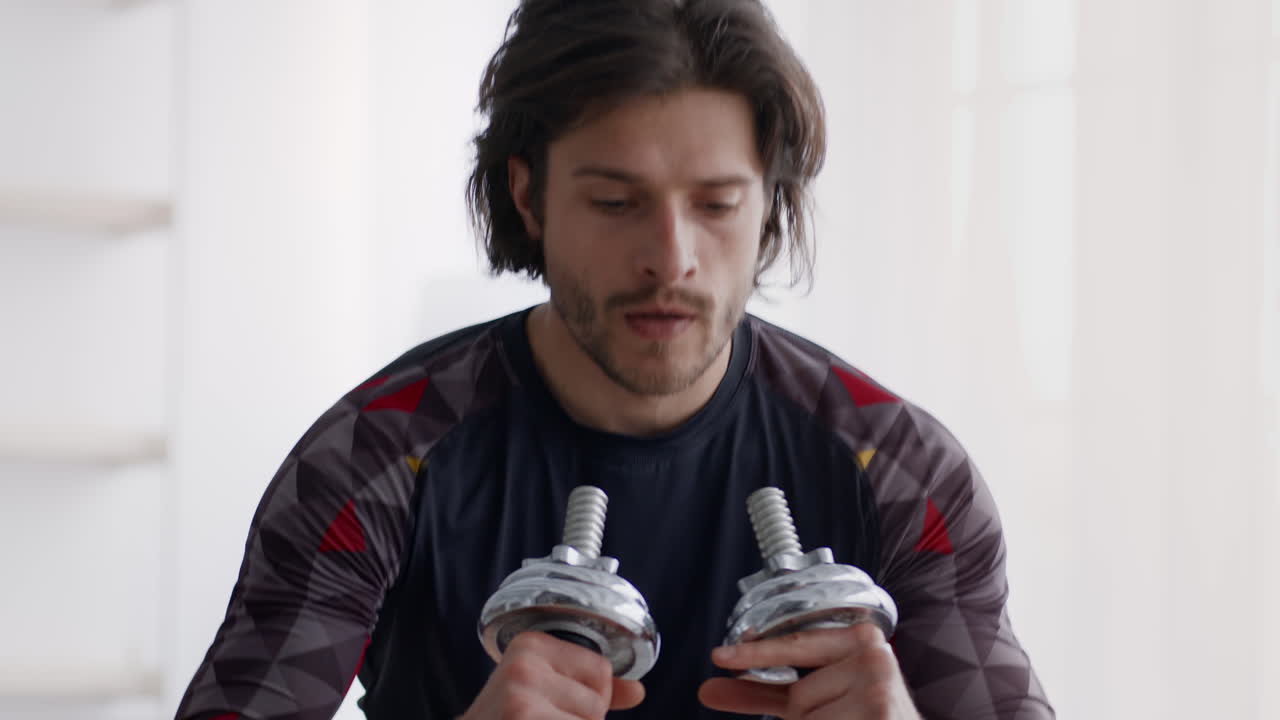 Hombre haciendo ejercicio