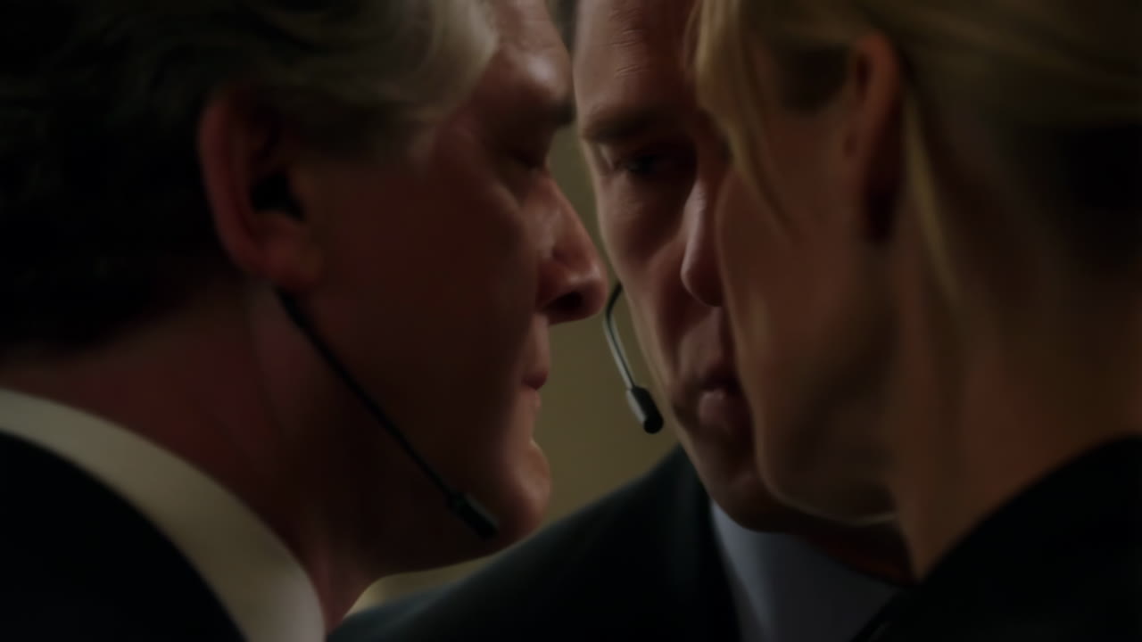 Close-up of Security Professionals