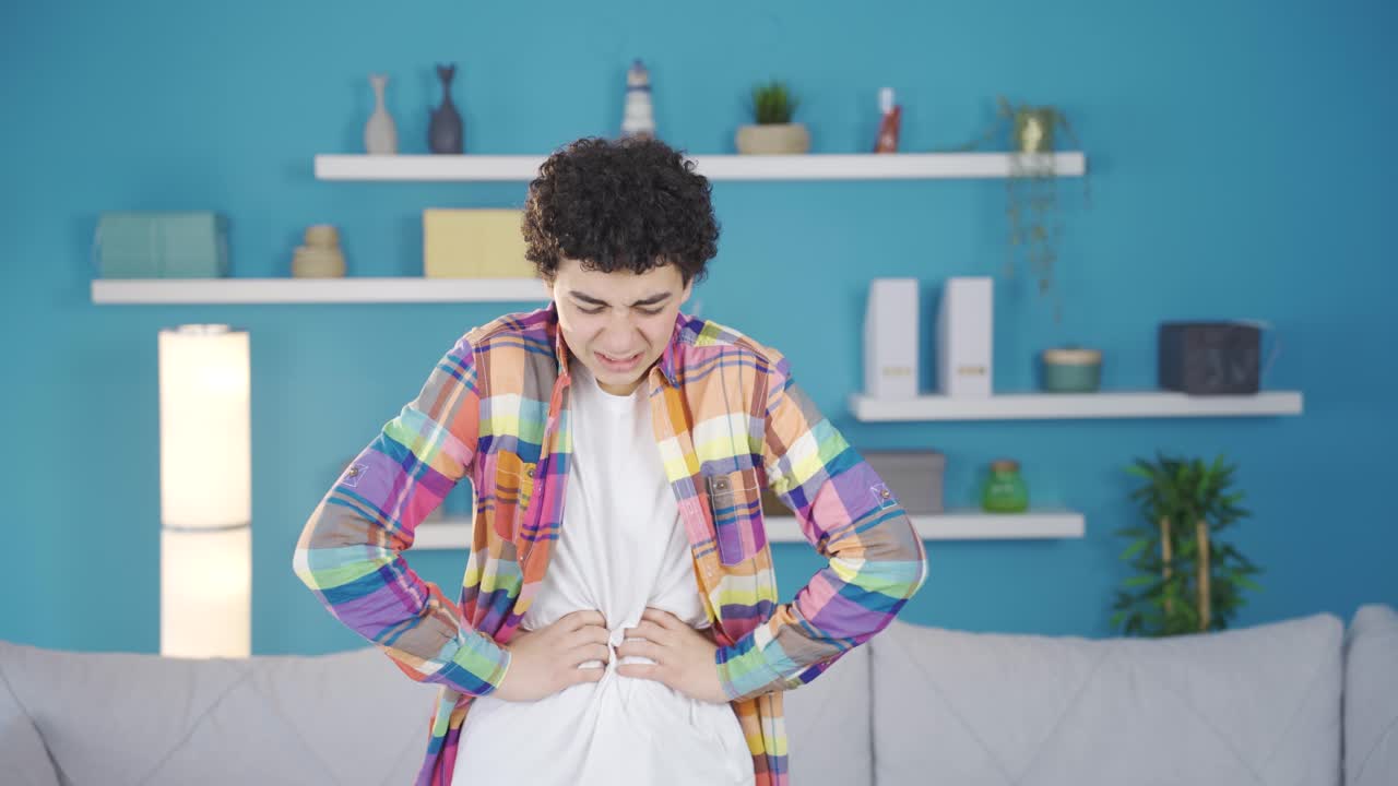 Boy with pancreatic cancer.