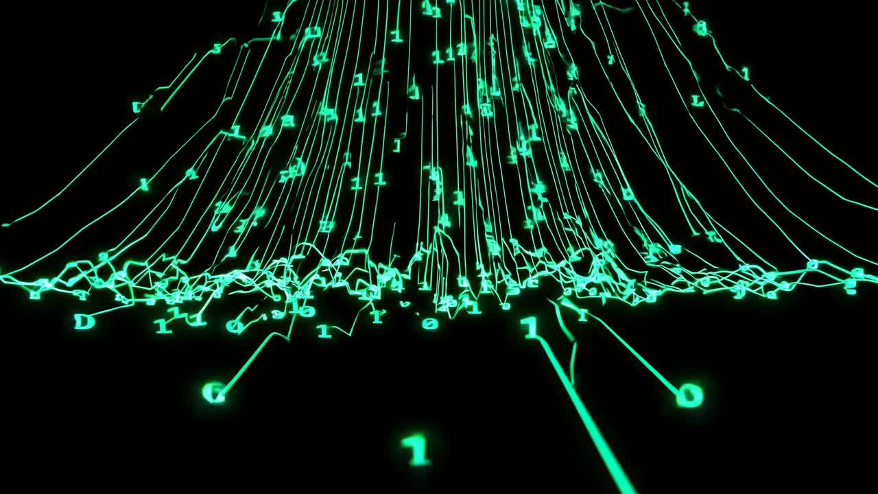 추상적인 디지털 데이터 스트림