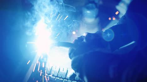 industry welder welding steel construction 3