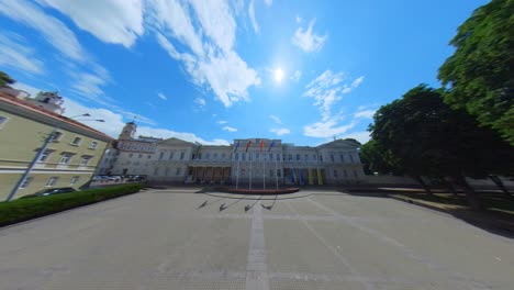 Historischer-Präsidentenpalast-Der-Republik-Litauen