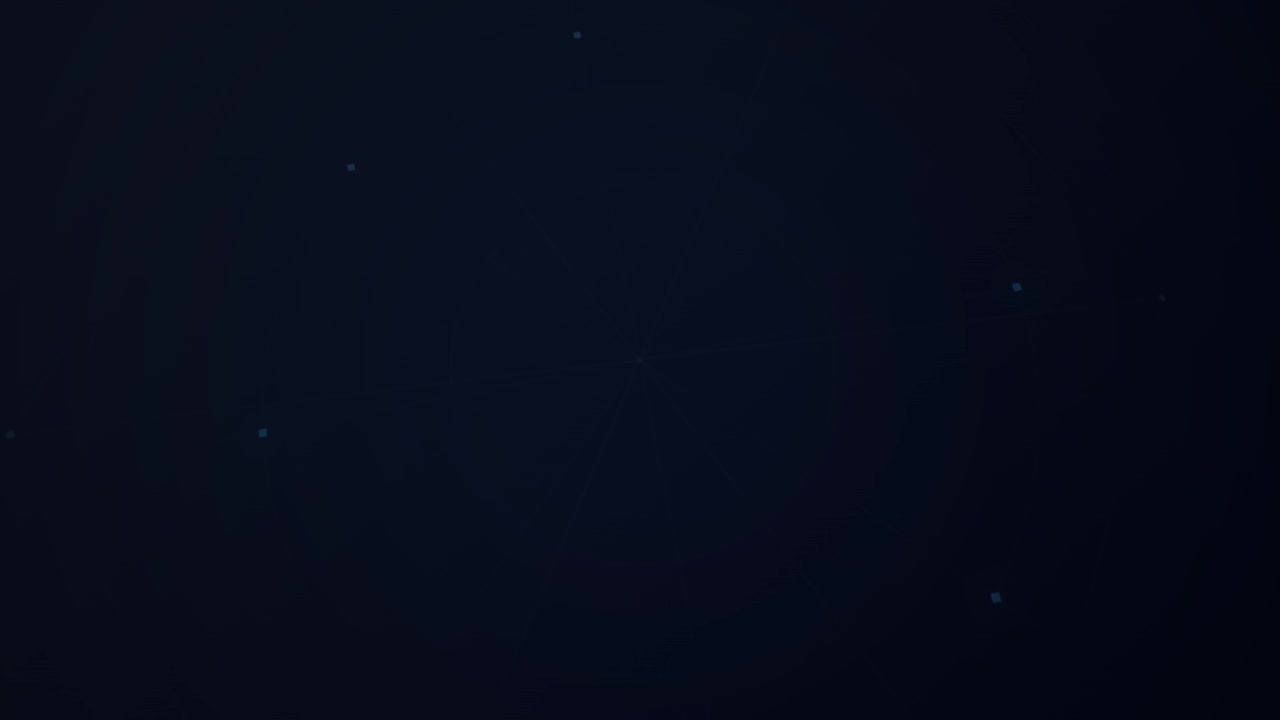 Abstract Dark Background with Subtle Pulsing Geometric Particles