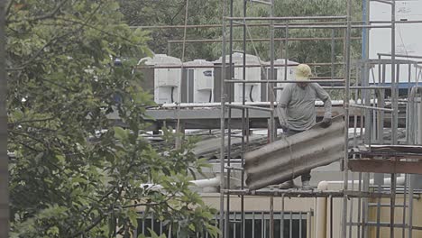 industrial personal equipment, hazard protection, project site