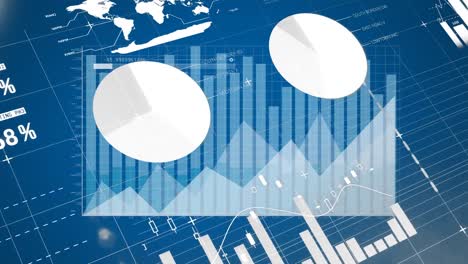 Animation-of-statistics-and-financial-data-processing-over-grid