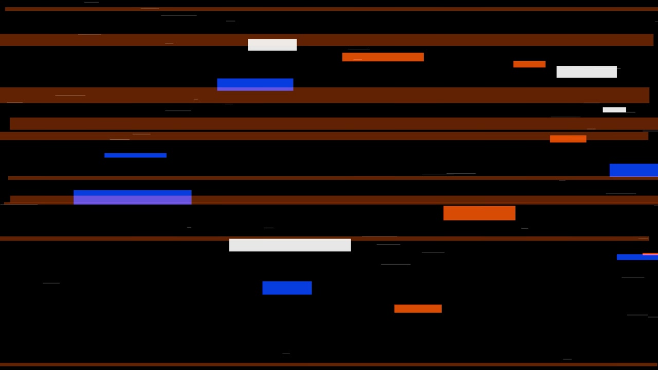 Abstract Digital Glitch Background with Moving Horizontal Lines
