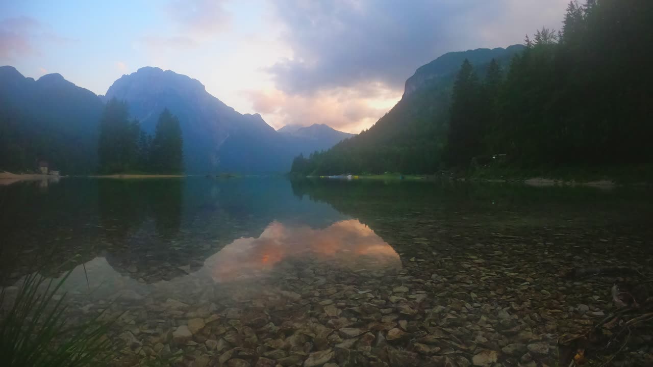 A timelapse, close to the water