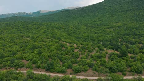 Aerial-shot-of-Macedonia-coast