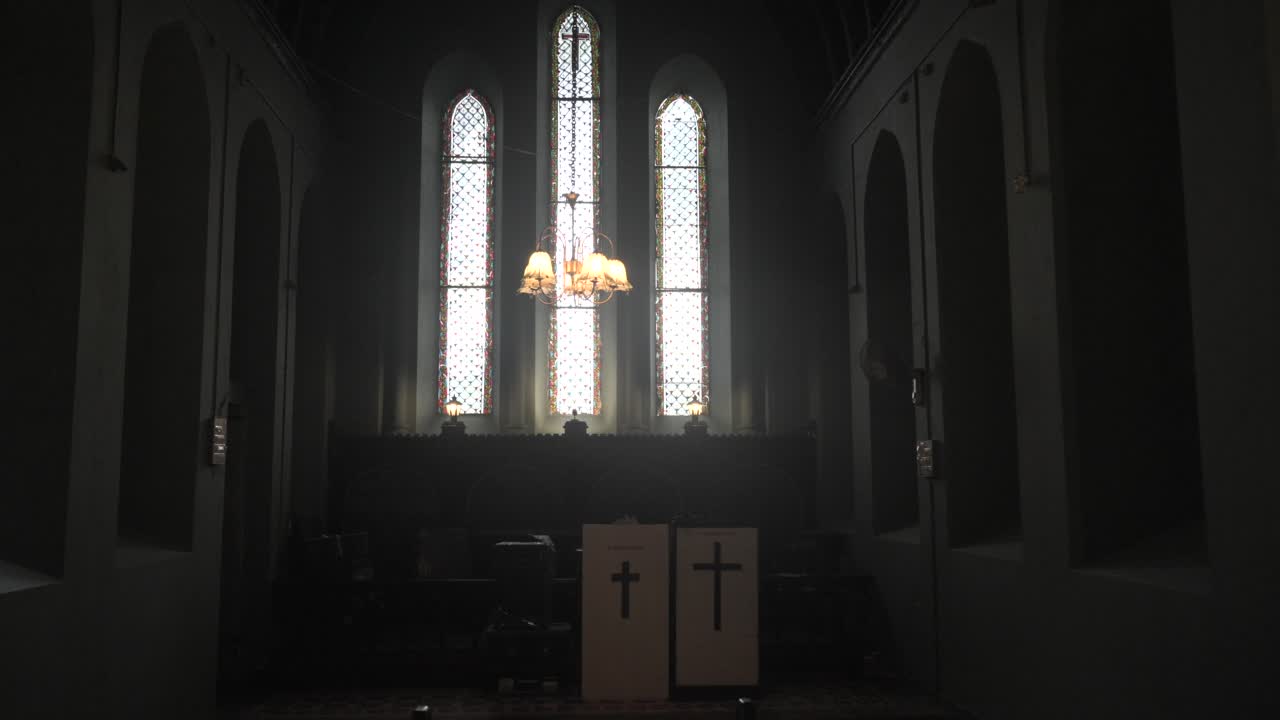 beautiful St Thomas Church revel in Satara in India