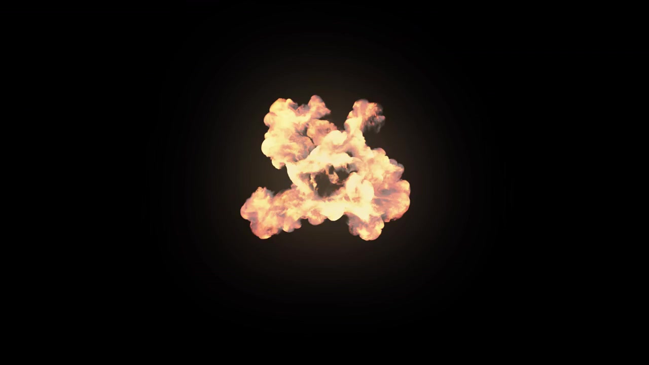 Realistic Fire Effect 07