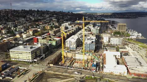 Orbiting-aerial-of-the-future-Amazon-headquarters-location-prior-to-construction