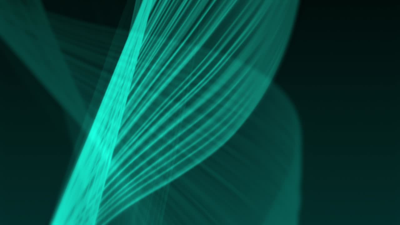 Dark crystal green with blurred lines