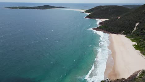 Toma-Aérea-Del-Mirador-Tomaree-En-Port-Stephens