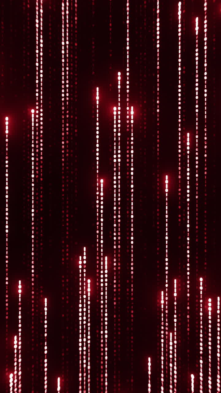 Abstract Red Dot Pattern