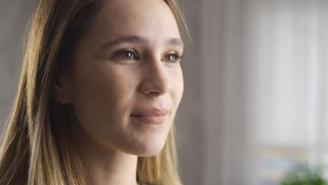 A-woman-looking-at-the-camera.