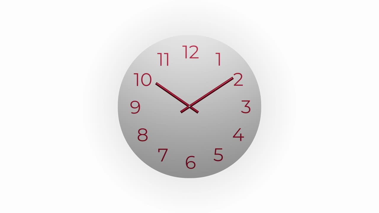 reloj contando hacia atrás 24 horas día velocidad rápida lapso de tiempo 4k hd