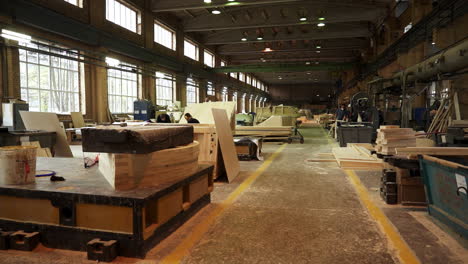 woodworking factory interior