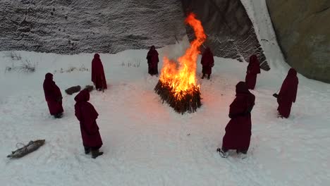 winter ritual ceremony