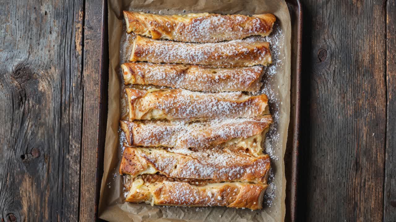 rollos dulces al horno