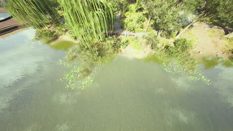 Parque-Central-De-La-Ciudad-En-El-Día-De-Verano