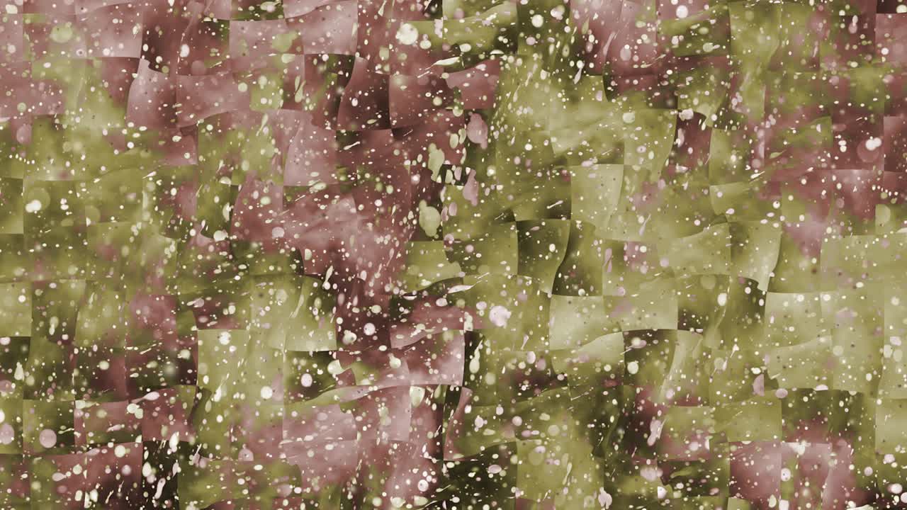 animación abstractamente colorida con un fondo líquido multicolor.