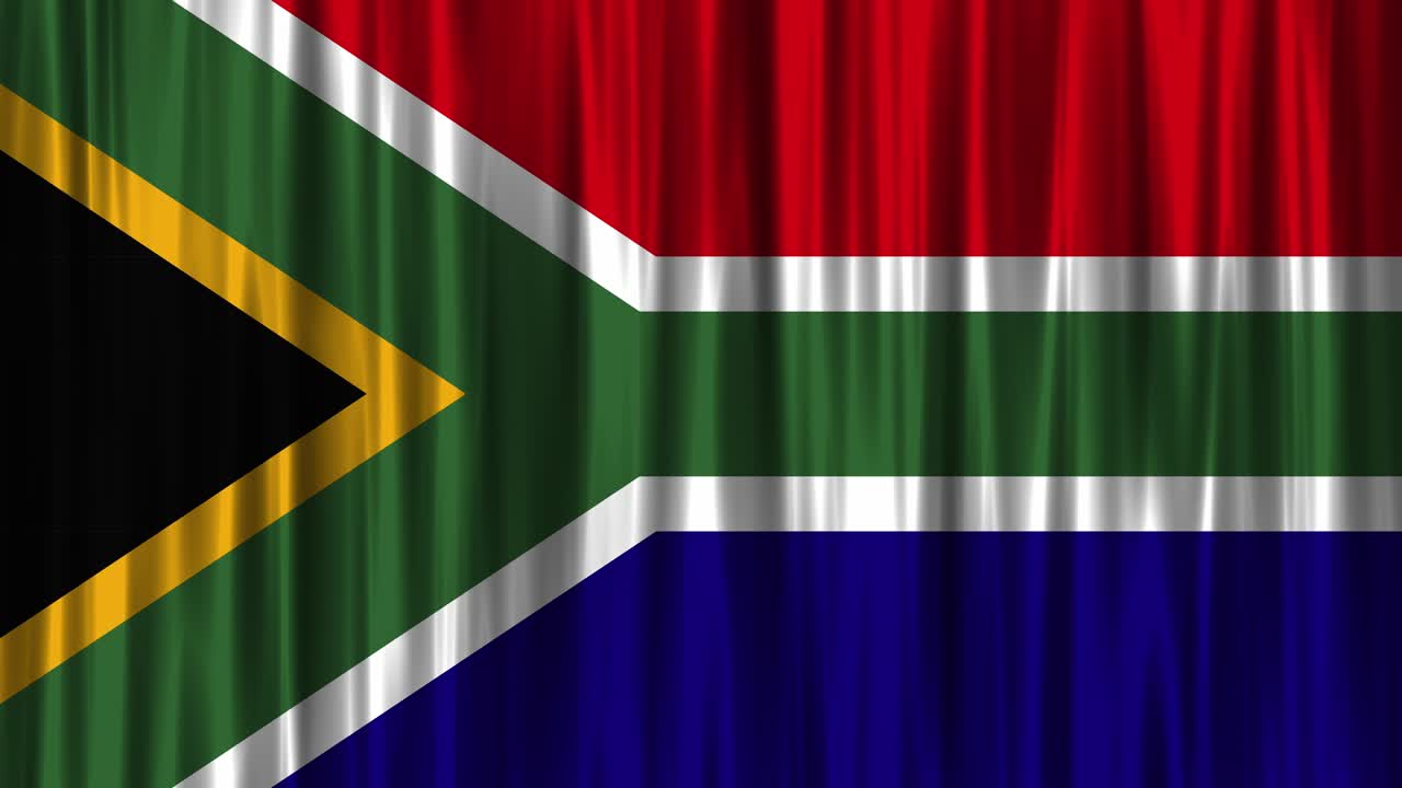 남아프리카 공화국 국기 (loopable)