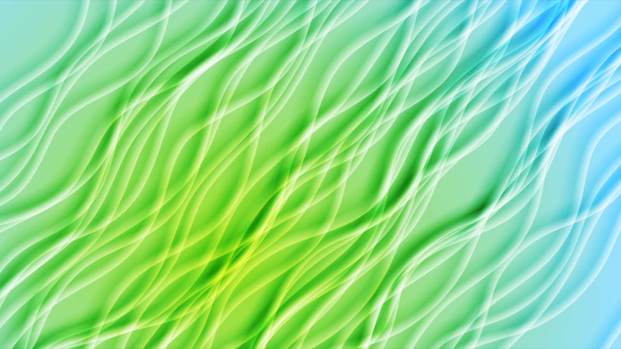 밝은 파란색과 초록색 부드러운 흐릿한 파동 추상적인 운동 배경