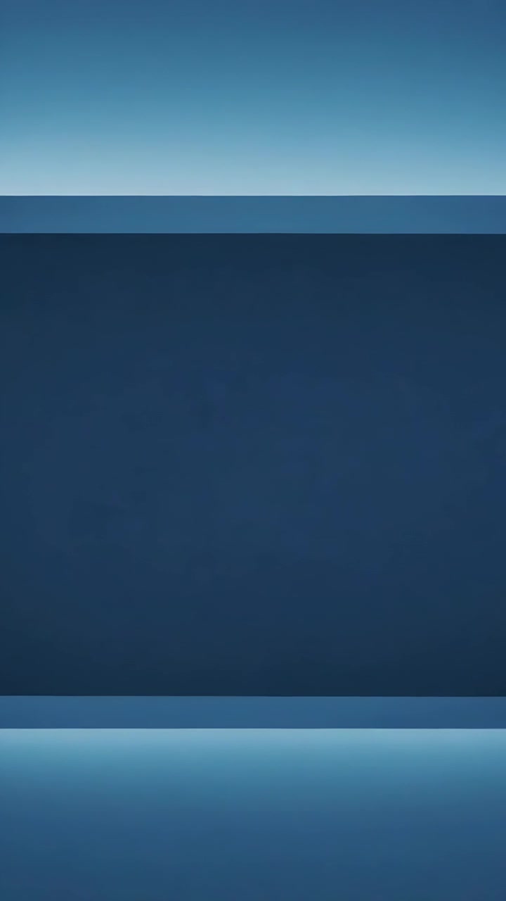 Vertical video: Frame shift making navy band moving up and down on UI panel, pale-blue strips