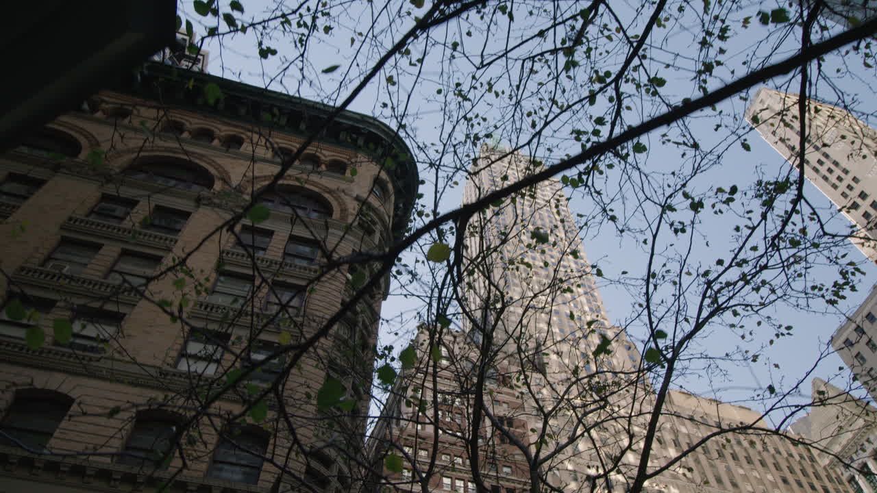 distrito financiero manhattan ciudad de nueva york durante el día