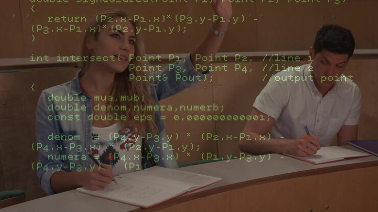 Animation of mathematical equations over schoolchildren using laptop