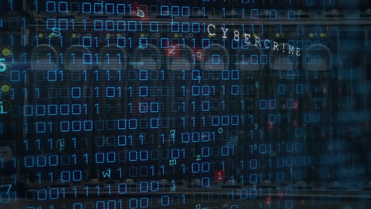 animación del procesamiento de datos a través del servidor