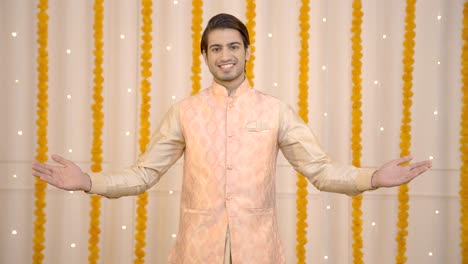 Indian-man-wishing-Happy-Diwali