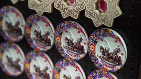 Rotating-Shot-of-Madrid-Porcelain-Souvenirs