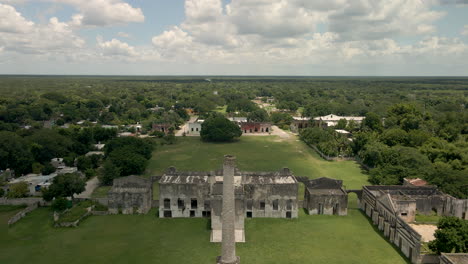 view of entire hacienda in yucatan