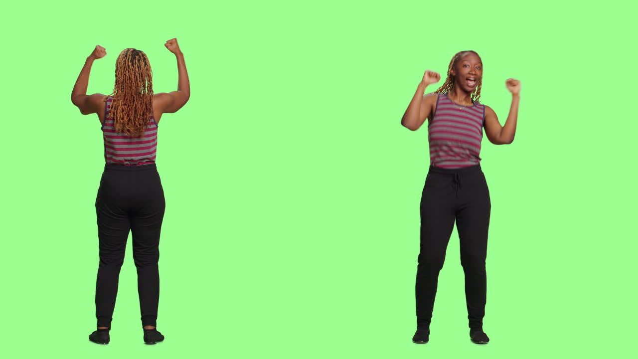 mujer haciendo ejercicio