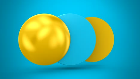 la esfera cortada gira