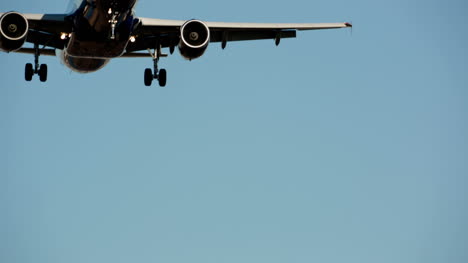 Plane-flying-in-Airport-Perimeter