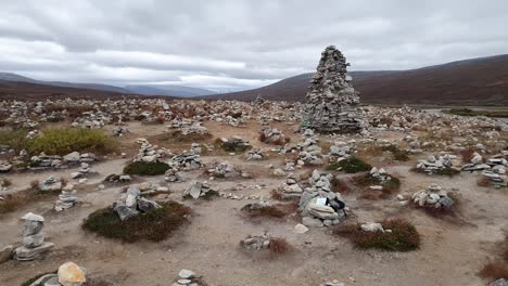 el centro del círculo polar ártico en noruega