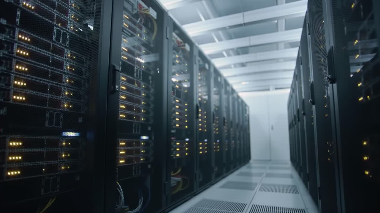 Data Center Interior View