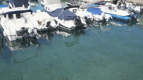 Quiet-harbor-with-abandoned-ships