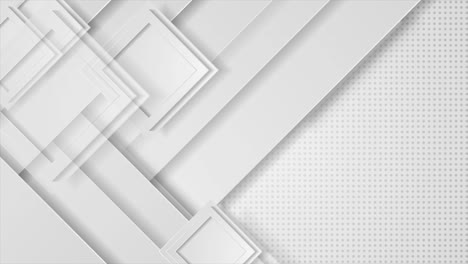 papel gris de alta tecnología fondo de movimiento geométrico