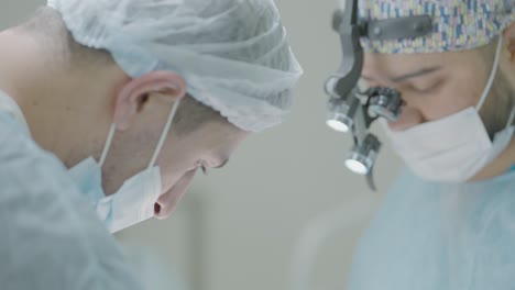 surgeons performing a procedure