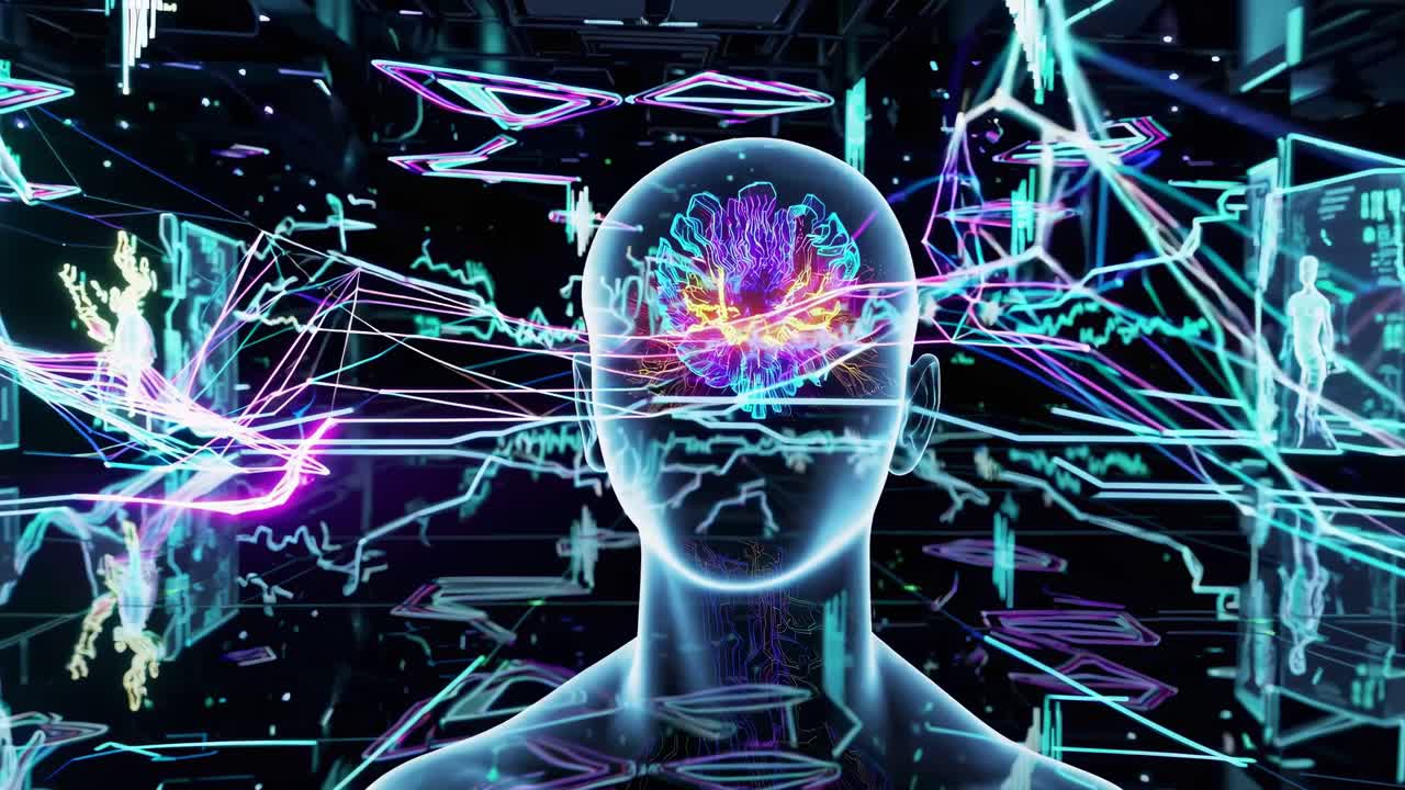 Human Brain Interacting with Digital Technology