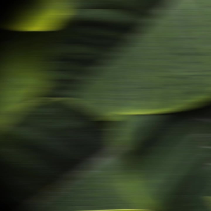Abstract Blurred Green and Black Background