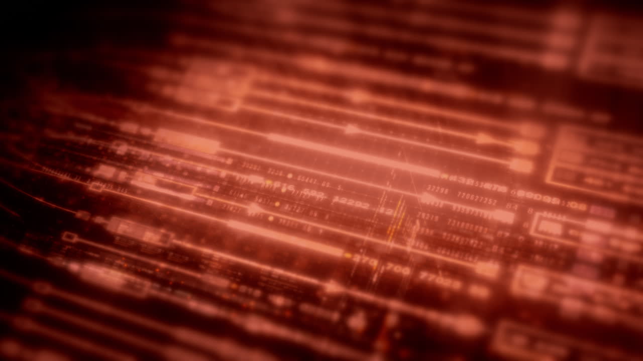 Abstract particle motion with vibrant colors, digital flowing particles, VR, futuristic sci-fi, tech innovation, and immersive cyber space background